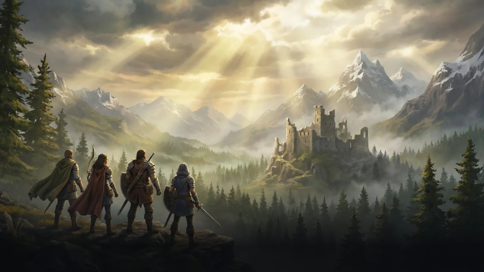 TerraX open world key art showing the mining regions