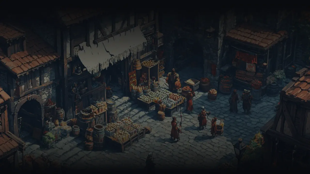 The TerraX player marketplace showing listings and live prices